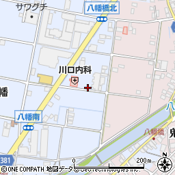 静岡県藤枝市八幡278-5周辺の地図