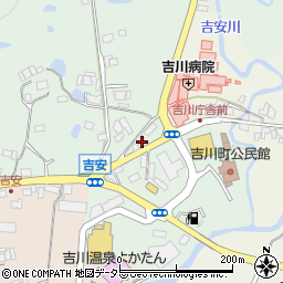 兵庫県三木市吉川町吉安254周辺の地図