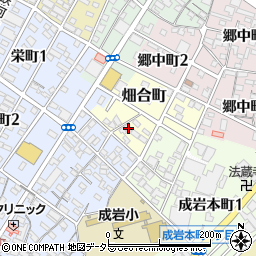 愛知県半田市畑合町33周辺の地図