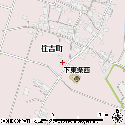 兵庫県小野市住吉町412周辺の地図