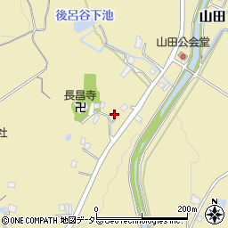 兵庫県三田市山田77周辺の地図