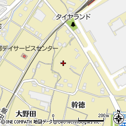 愛知県新城市野田皆津12周辺の地図