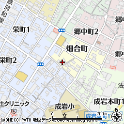 愛知県半田市畑合町40周辺の地図