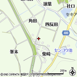 愛知県額田郡幸田町久保田四反田39周辺の地図