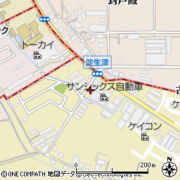 京都府京都市伏見区淀生津町112周辺の地図