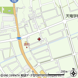 静岡県浜松市天竜区船明1390周辺の地図