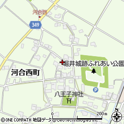 兵庫県小野市河合西町201周辺の地図