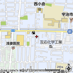 京都府宇治市伊勢田町井尻111-9周辺の地図