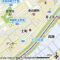 早川ダンススクール周辺の地図