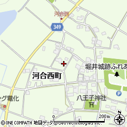 兵庫県小野市河合西町184周辺の地図