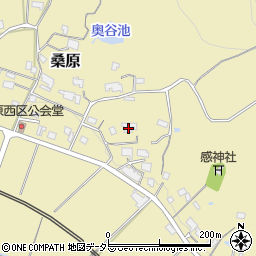 兵庫県三田市桑原562周辺の地図