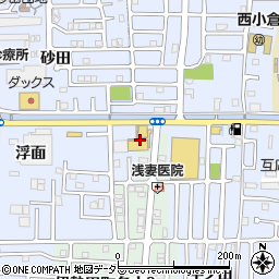 業務スーパー伊勢田店周辺の地図