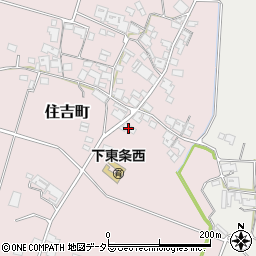 兵庫県小野市住吉町33周辺の地図
