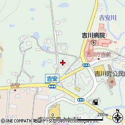 兵庫県三木市吉川町吉安212周辺の地図