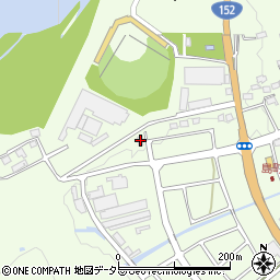 静岡県浜松市天竜区船明1717周辺の地図