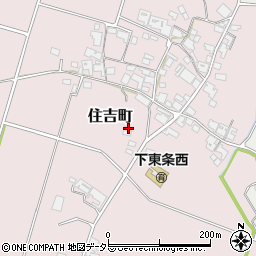 兵庫県小野市住吉町414周辺の地図