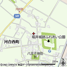 兵庫県小野市河合西町204周辺の地図