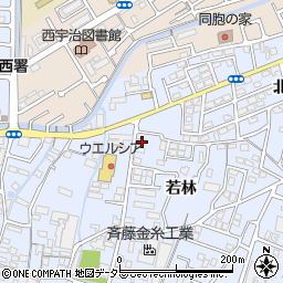 京都府宇治市伊勢田町若林27-28周辺の地図