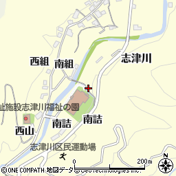 京都府宇治市志津川（南詰）周辺の地図