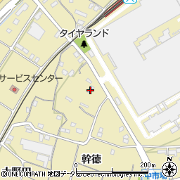 愛知県新城市野田皆津13周辺の地図