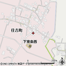 兵庫県小野市住吉町35-2周辺の地図