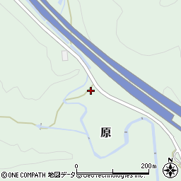 大阪府高槻市原1110周辺の地図