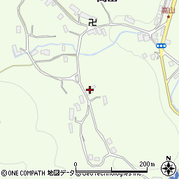 大阪府豊能郡豊能町高山676-1周辺の地図
