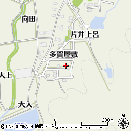愛知県岡崎市羽栗町多賀屋敷52周辺の地図