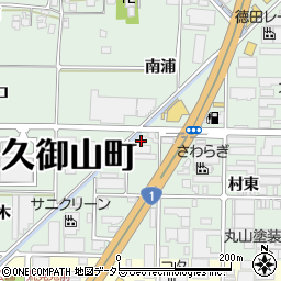 京都府久世郡久御山町野村村東42周辺の地図
