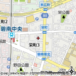 中川建築周辺の地図