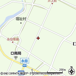 広島県庄原市口和町永田415周辺の地図
