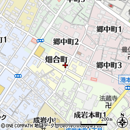 愛知県半田市畑合町12周辺の地図