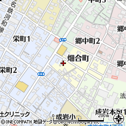 愛知県半田市畑合町24周辺の地図