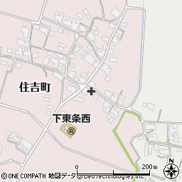兵庫県小野市住吉町39周辺の地図