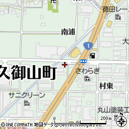 京都府久世郡久御山町野村村東42-2周辺の地図