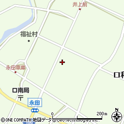 広島県庄原市口和町永田503周辺の地図