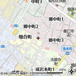 愛知県半田市畑合町6周辺の地図