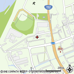 静岡県浜松市天竜区船明1707周辺の地図