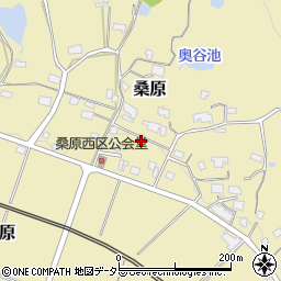 兵庫県三田市桑原624周辺の地図