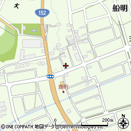 静岡県浜松市天竜区船明1416周辺の地図