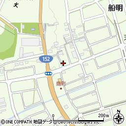 静岡県浜松市天竜区船明1416周辺の地図