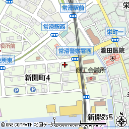 とりとん 常滑店周辺の地図