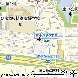 県営富士が丘住宅周辺の地図