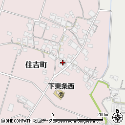 兵庫県小野市住吉町295-1周辺の地図
