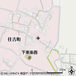 兵庫県小野市住吉町39-11周辺の地図