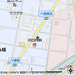 アップル　静岡藤枝店周辺の地図