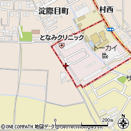 京都府八幡市八幡樋ノ口2周辺の地図