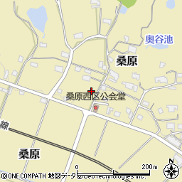 兵庫県三田市桑原708周辺の地図