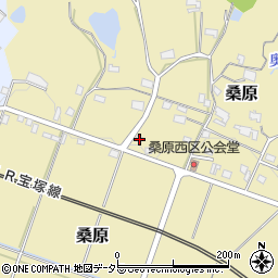 兵庫県三田市桑原721周辺の地図