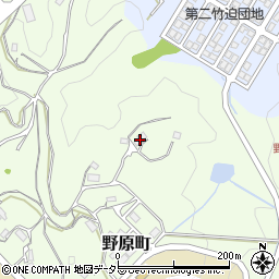 島根県浜田市野原町1756周辺の地図